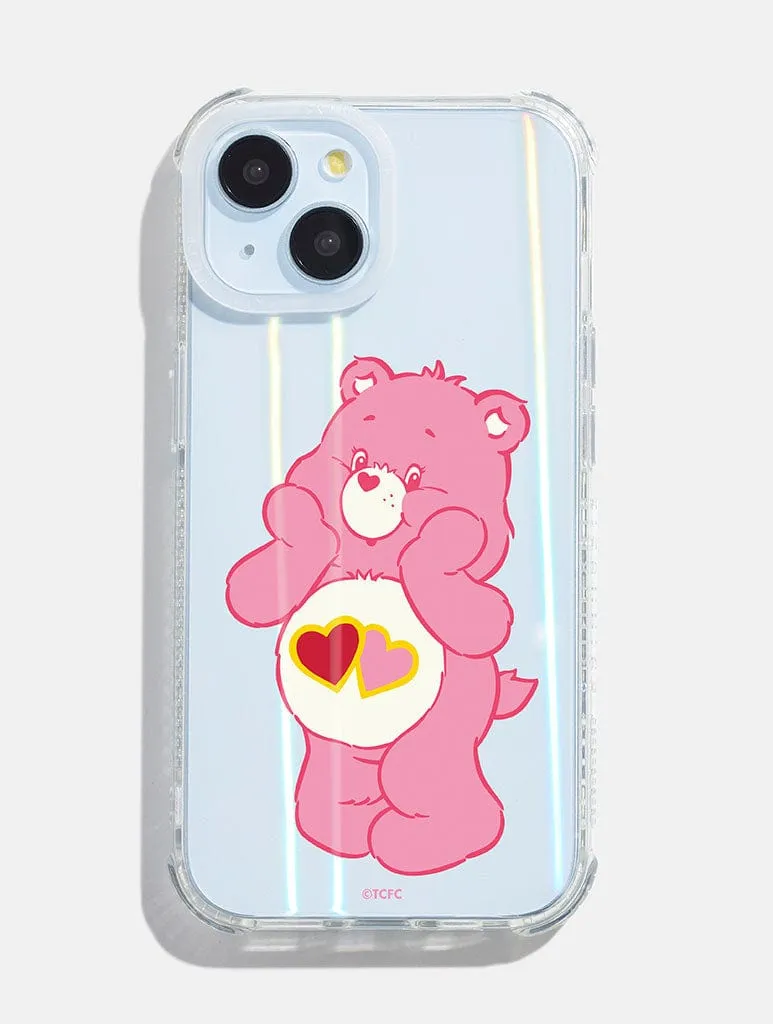 Care Bears x Skinnydip True Love Shock iPhone Case Cushioned Edge