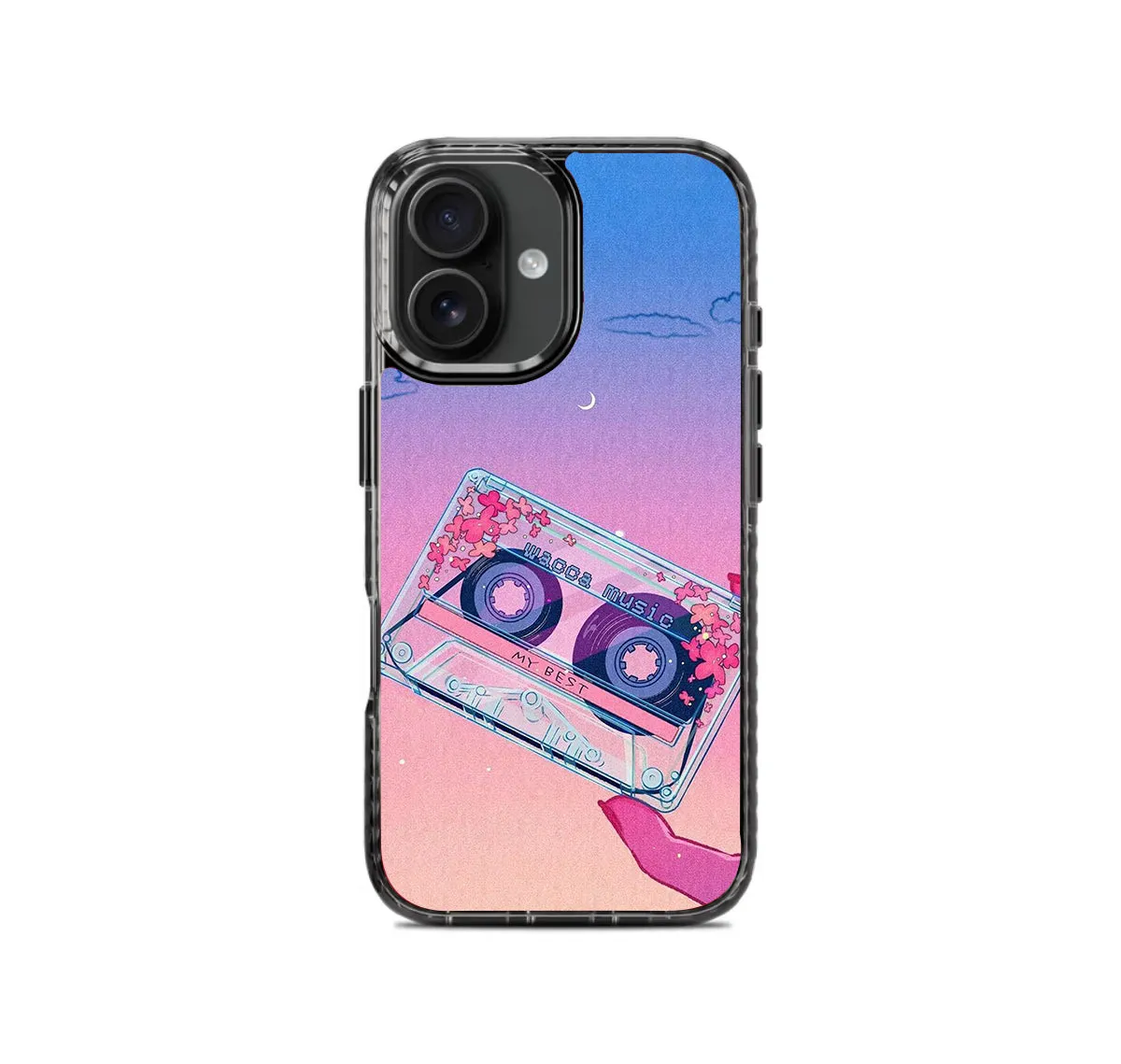 Cassette Pixel Art Stride 2.0 Phone Case Cover Wireless charging