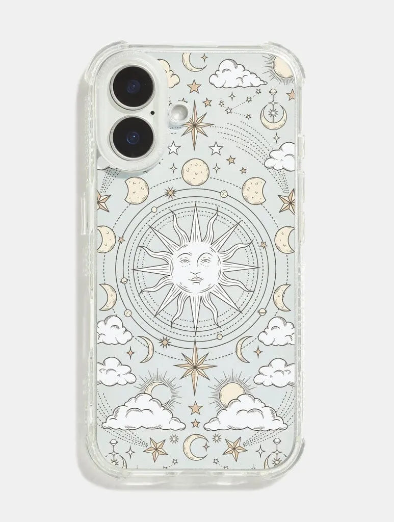 Celestial Tarot Shock iPhone Case Tactile Feel