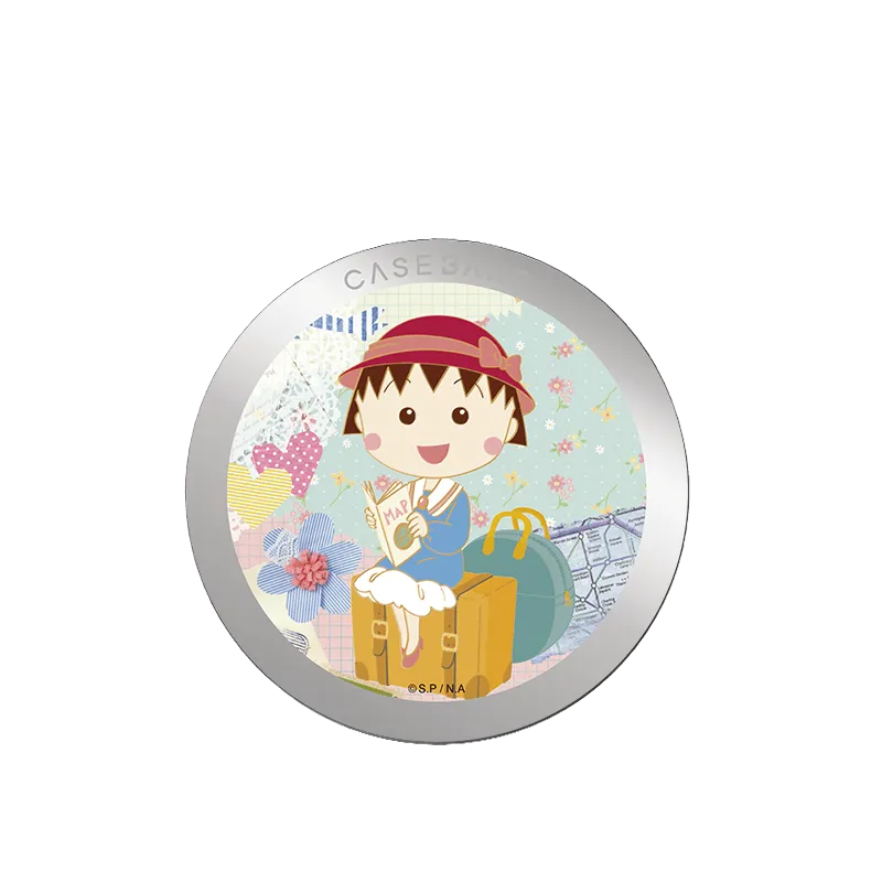 Pop Socket Cute Grip Pop Socket Multi-Use Chibi Maruko-chan MagSafe Grip Stand