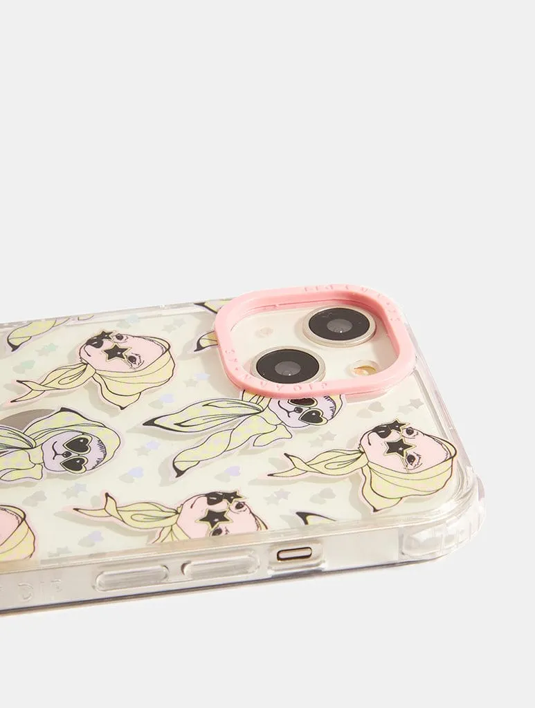 Comfort Texture Finish Flexible Edge Texture Chic Animal Shock iPhone Case