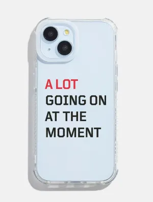 Stylish Detailing Minimal Look A Lot Going on at the Moment Shock iPhone Case