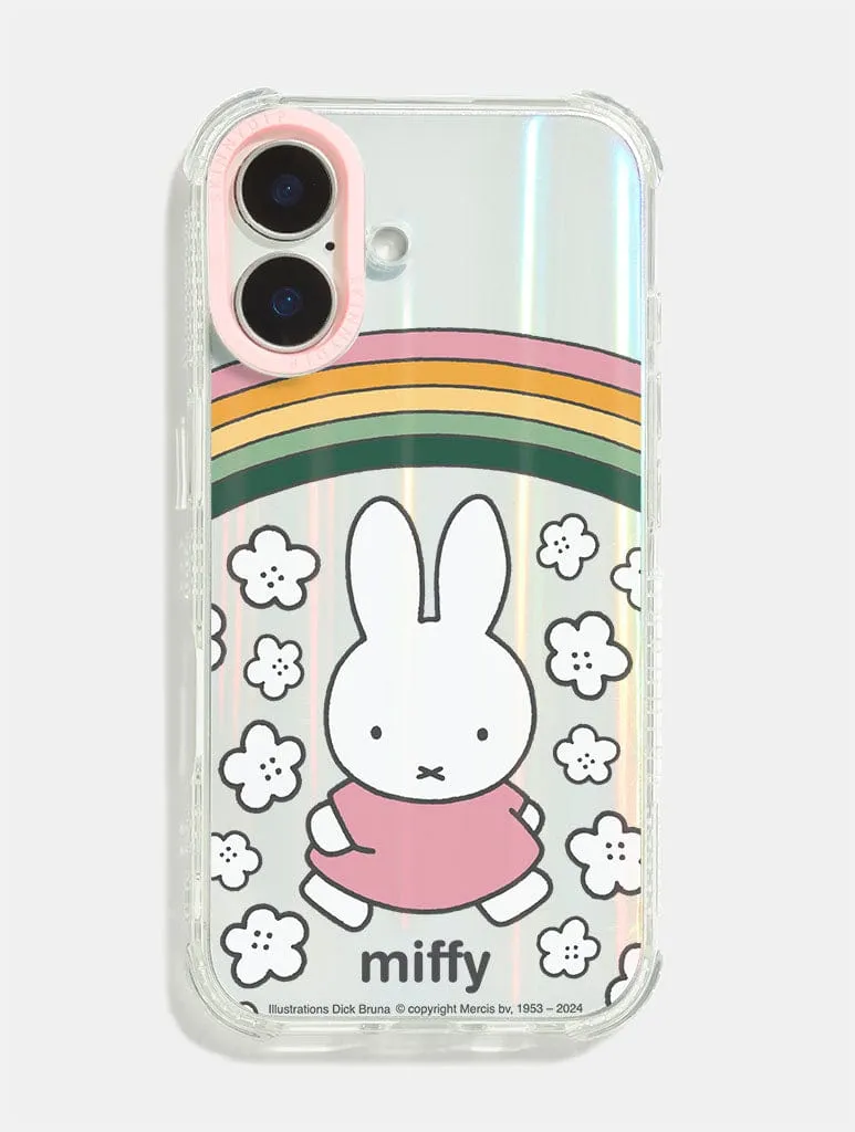 Smooth Design Miffy x Skinnydip Miffy Rainbow Shock iPhone Case