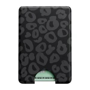Into the Wild | Black Leopard MagWallet Smooth Surface Lightweight Snap Holder