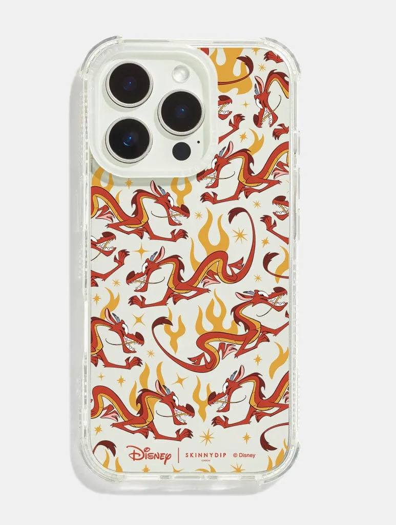 Bold Look Disney Mushu Shock iPhone Case