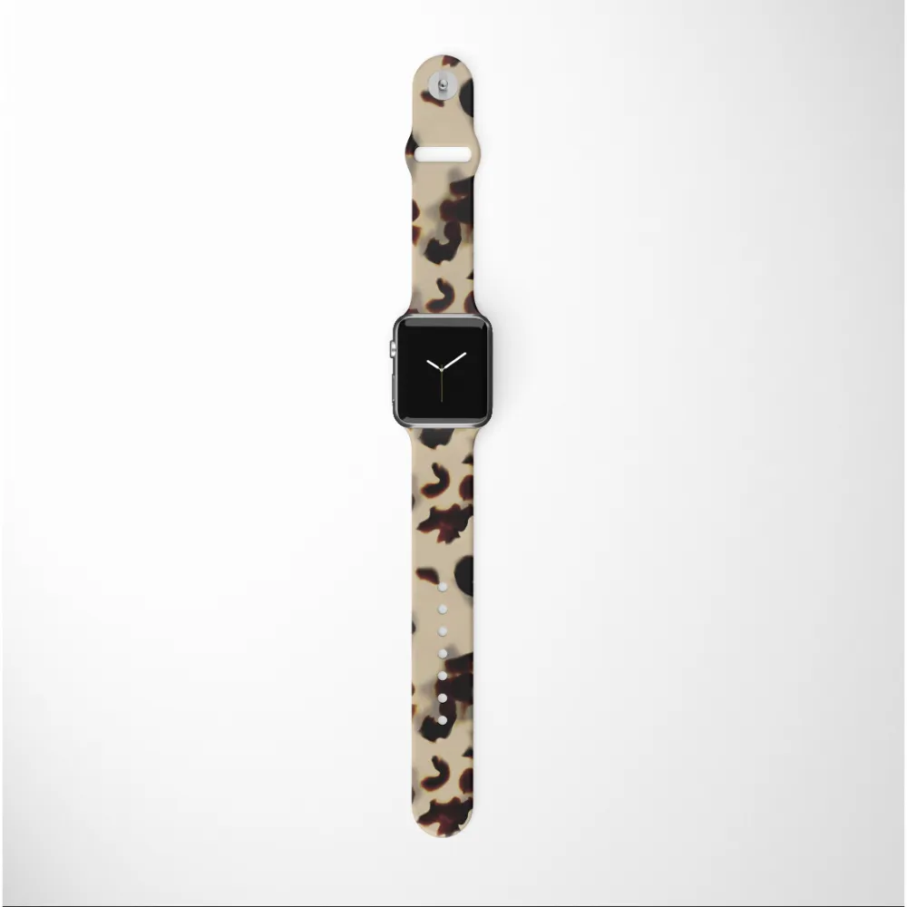 Milky Ivory Tort Apple Watch Strap Universal Fit Trendy Look Design
