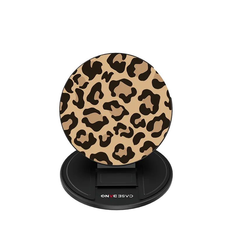 Classic Leopard Magsafe Grip Stand Pop Socket Instagram Use Pop Socket College Setup