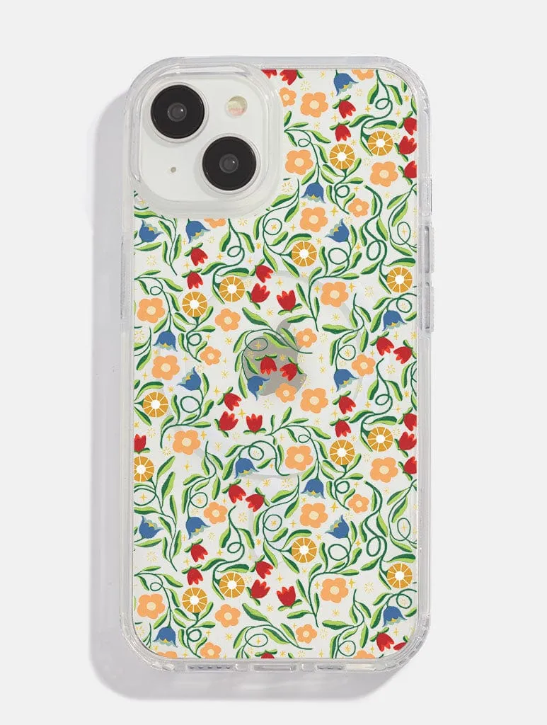 Vivid Surface Meg Harriet x Skinnydip Flower Garden MagSafe iPhone Case