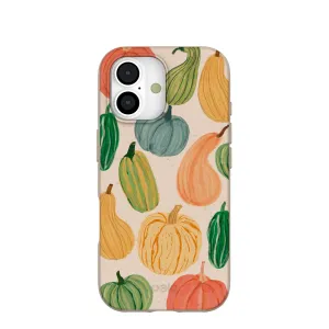 Trendy Texture Finish Seashell Autumn Garden iPhone 17 Case