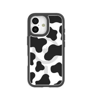 Clear Moo Mood iPhone 17 Case With Noir Ridge (MagSafe included) Scratchproof Surface