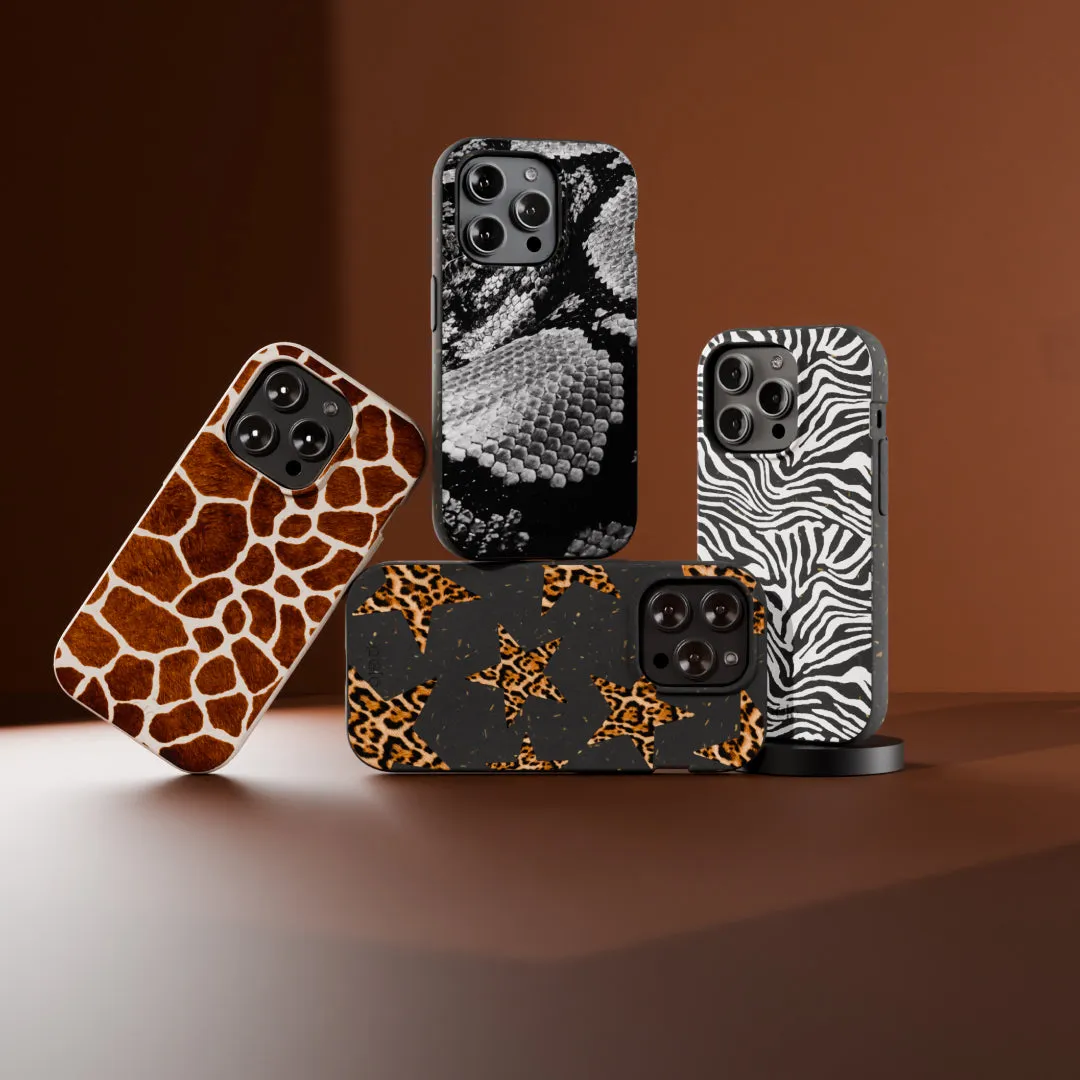 Black Jaguar Stars iPhone 17 Case Matte Feel