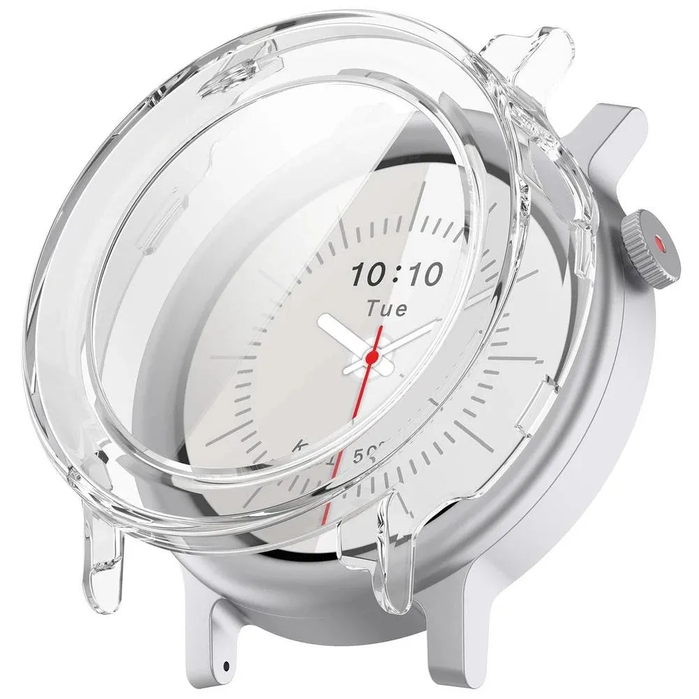 Drop Proof Shell Luxury Armor Shielding CMF Watch 3 Pro PC Case with Glass (Transparent)