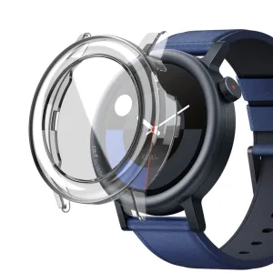 CMF Watch Pro 2 Hard Case with Glass (Transparent) Scratch Resistant Shell Scratch Absorbing Edge