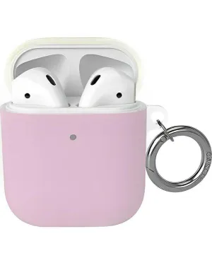 soft silicone airpods holder stylish wireless cover Neon Blue, Pink & Yellow | Colorblock AirPods Case