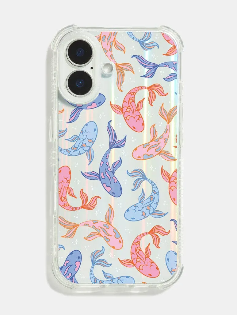 Colourful Koi Fish Shock iPhone Case Scratchproof Surface Fashion Statement