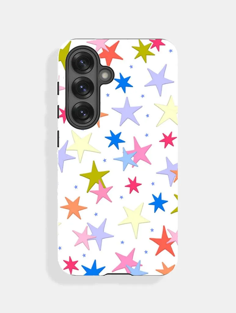 Colourful Stars Ultra Protective Samsung Galaxy Case Flexible Edge