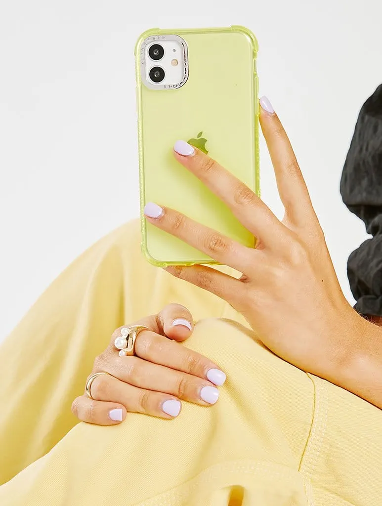 Colourpop Yellow Recycled Shock Case Soft Edge Detail