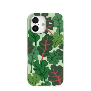 Sage Green Leafy Greens iPhone 17 Case Smooth Finish Touch