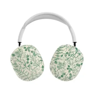 Trendy Smooth Organizer Sage Garden | Green Floral AirPods Max Case