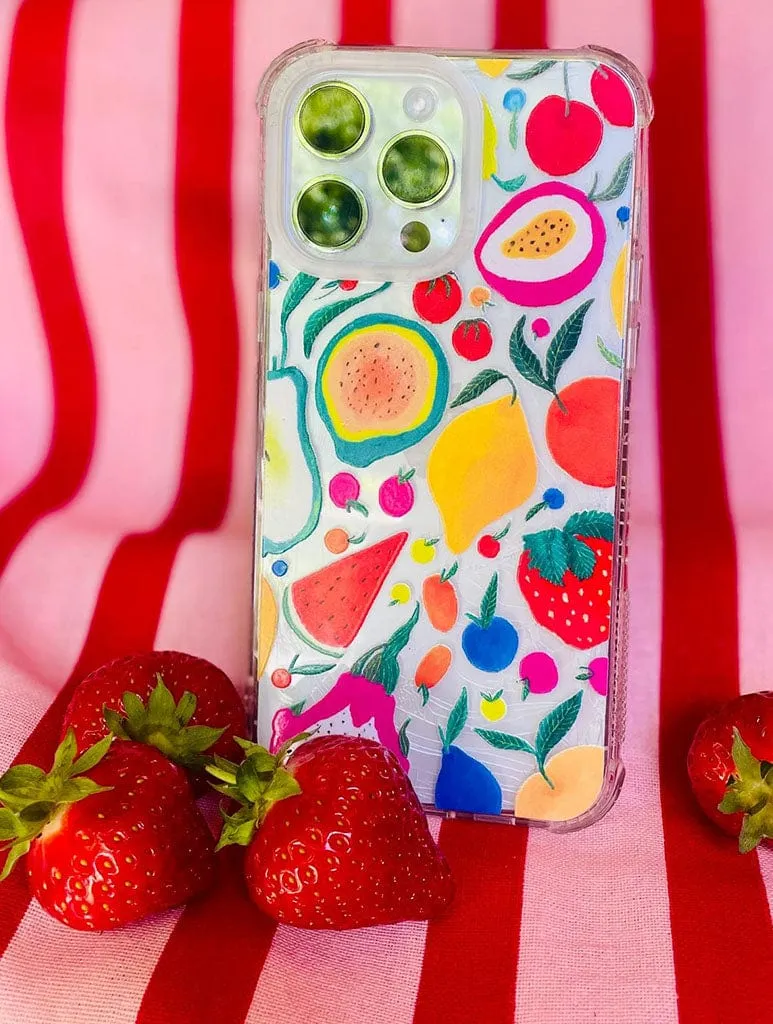 Kate Fox x Skinnydip Fruity Shock iPhone Case Lightweight Frame