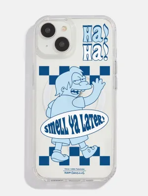 The Simpsons Nelson Smell Ya Later MagSafe iPhone Case Minimal Surface Layer Glossy Texture