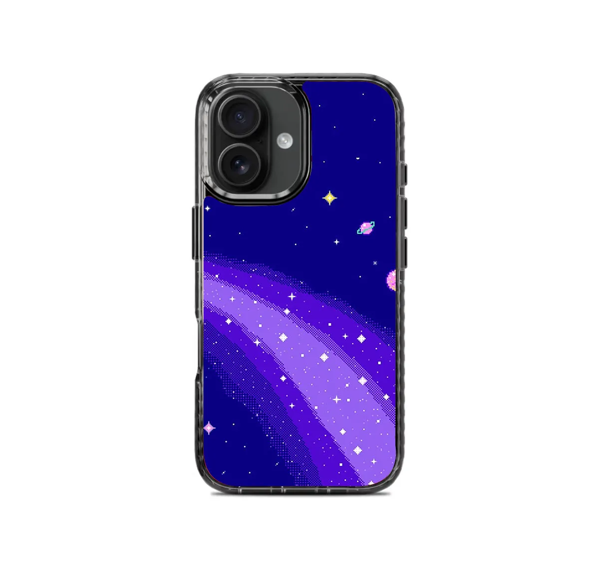 Space Bridge Pixel Art Stride 2.0 Phone Case Cover Modern Pattern Style