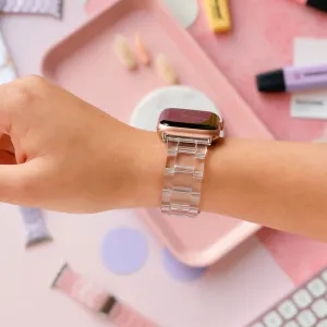 Professional Appearance Luxe Transparent Apple Watch Strap