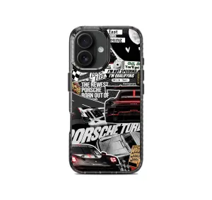 Flexible Pattern Layer Compact Edge Porsche Turbo v2 Stride 2.0 Phone Case Cover