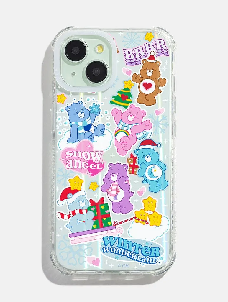 Care Bears x Skinnydip Christmas Sticker Shock iPhone Case Smooth Detail Matte Finish