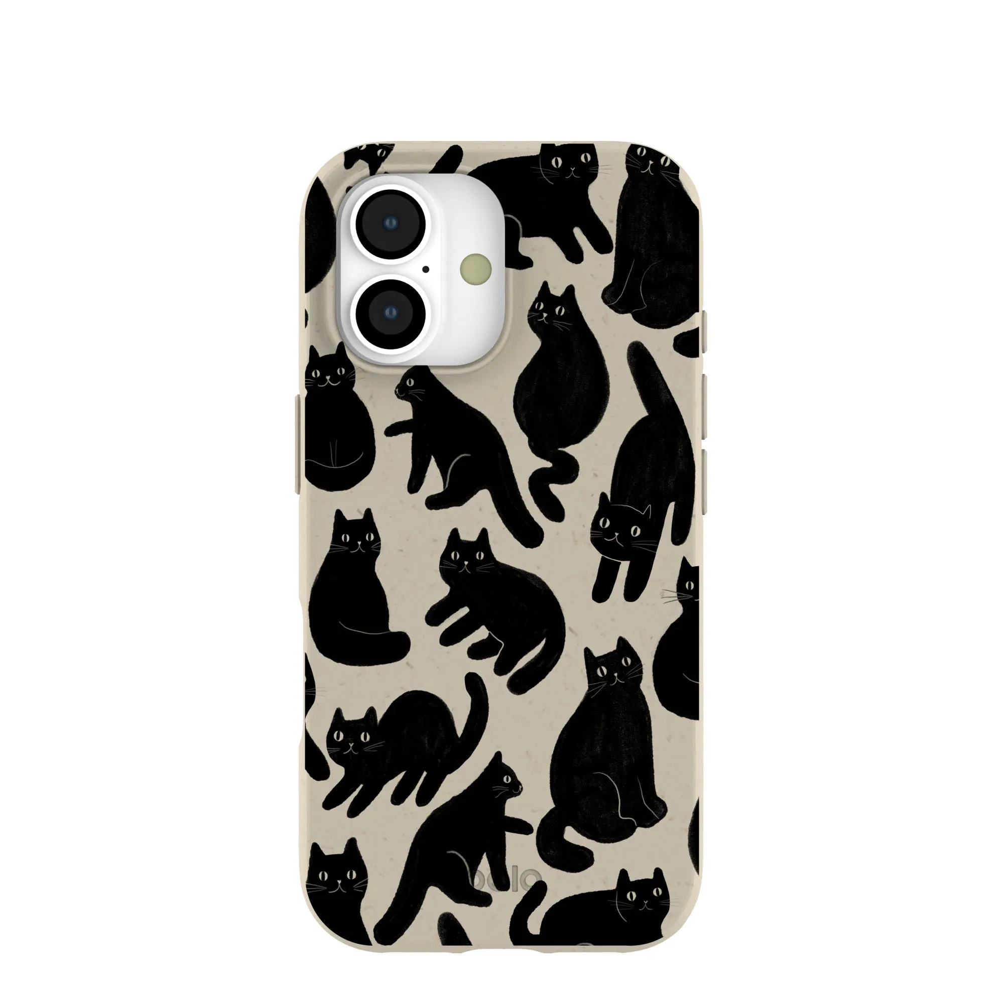 Modern Layer London Fog Night Meowers iPhone 17 Case