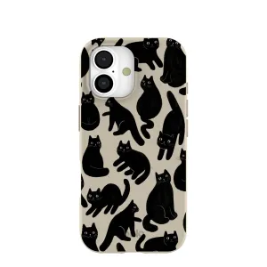 Modern Layer London Fog Night Meowers iPhone 17 Case