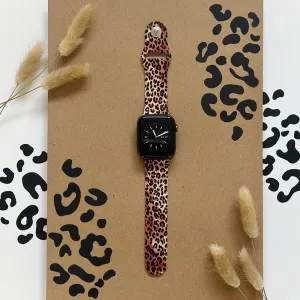 Leopard Apple Watch Strap Sleek Active Option