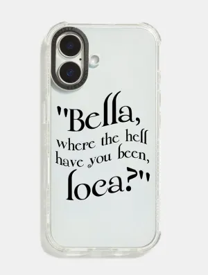 Lightweight Build Bella Loca Shock iPhone Case