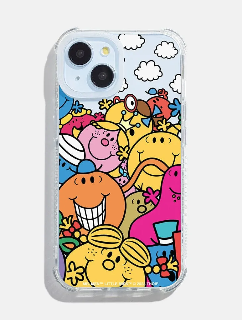 Mr Men and Little Miss x Skinnydip Dillydale Shock iPhone Case Hybrid Material Refined Style