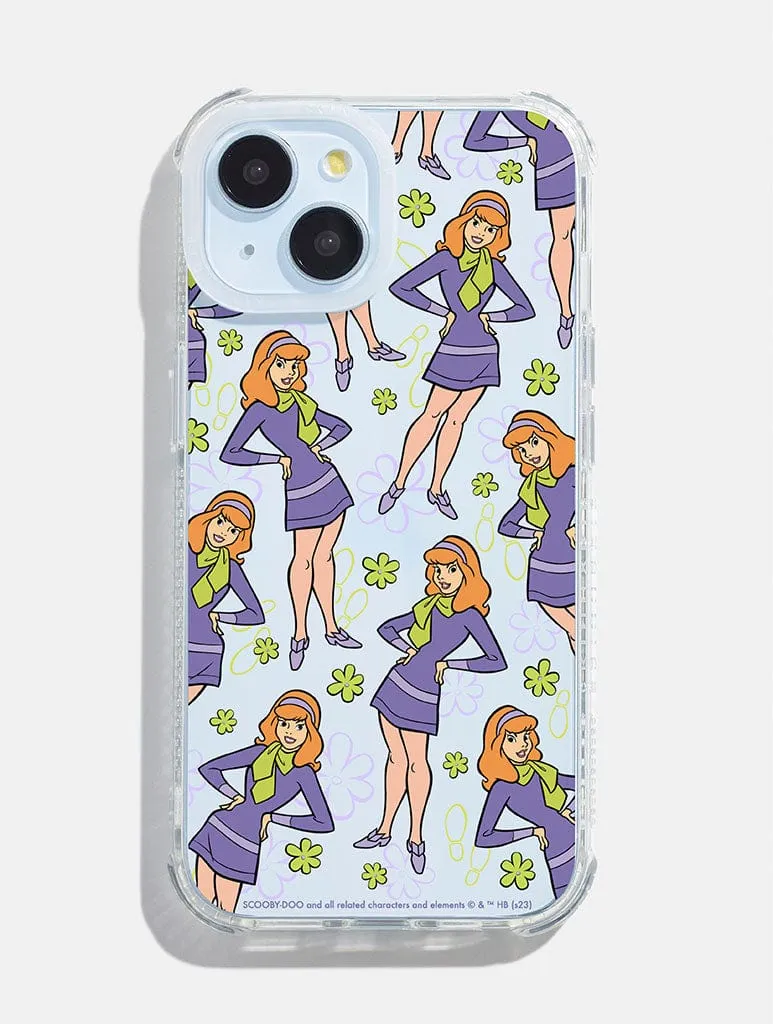 Minimal Texture Layer Flexible Build Form Scooby Doo x Skinnydip Daphne Shock iPhone Case