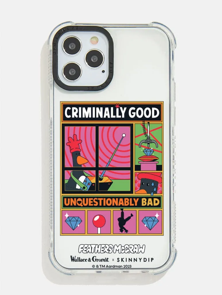 Wallace & Gromit x Skinnydip Criminally Good Shock iPhone Case Bold Look Creative Style