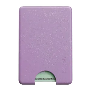 Smooth Grab Travel Ready Snap Lavender Waves | Purple Shimmer MagWallet