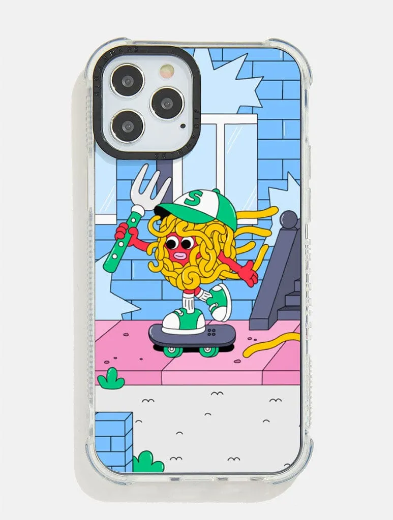 Dirty Pote x Skinnydip Meatball Print Shock iPhone Case Colorful Accent