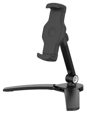 Lightweight Ring Smart Mount - Tablet & Cell Phone Holder (Short Arm/V Base)