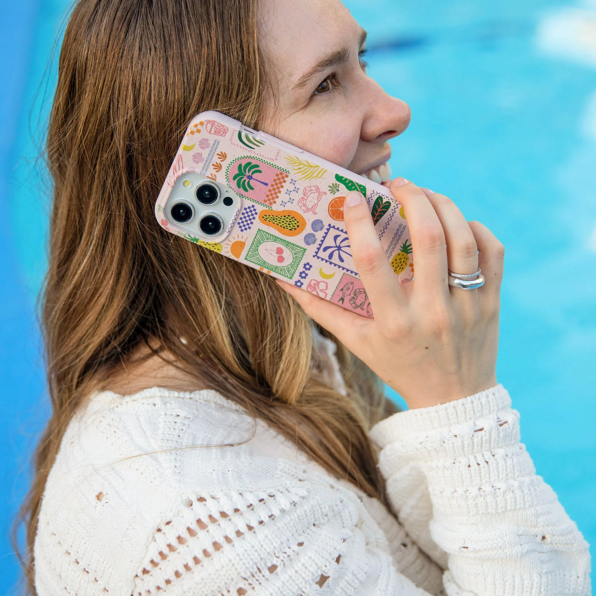 Elegant Appearance Seashell Tropic Muse iPhone 17 Case