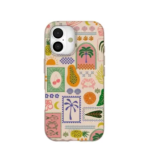 Seashell Tropic Muse iPhone 17 Case Elegant Build Texture