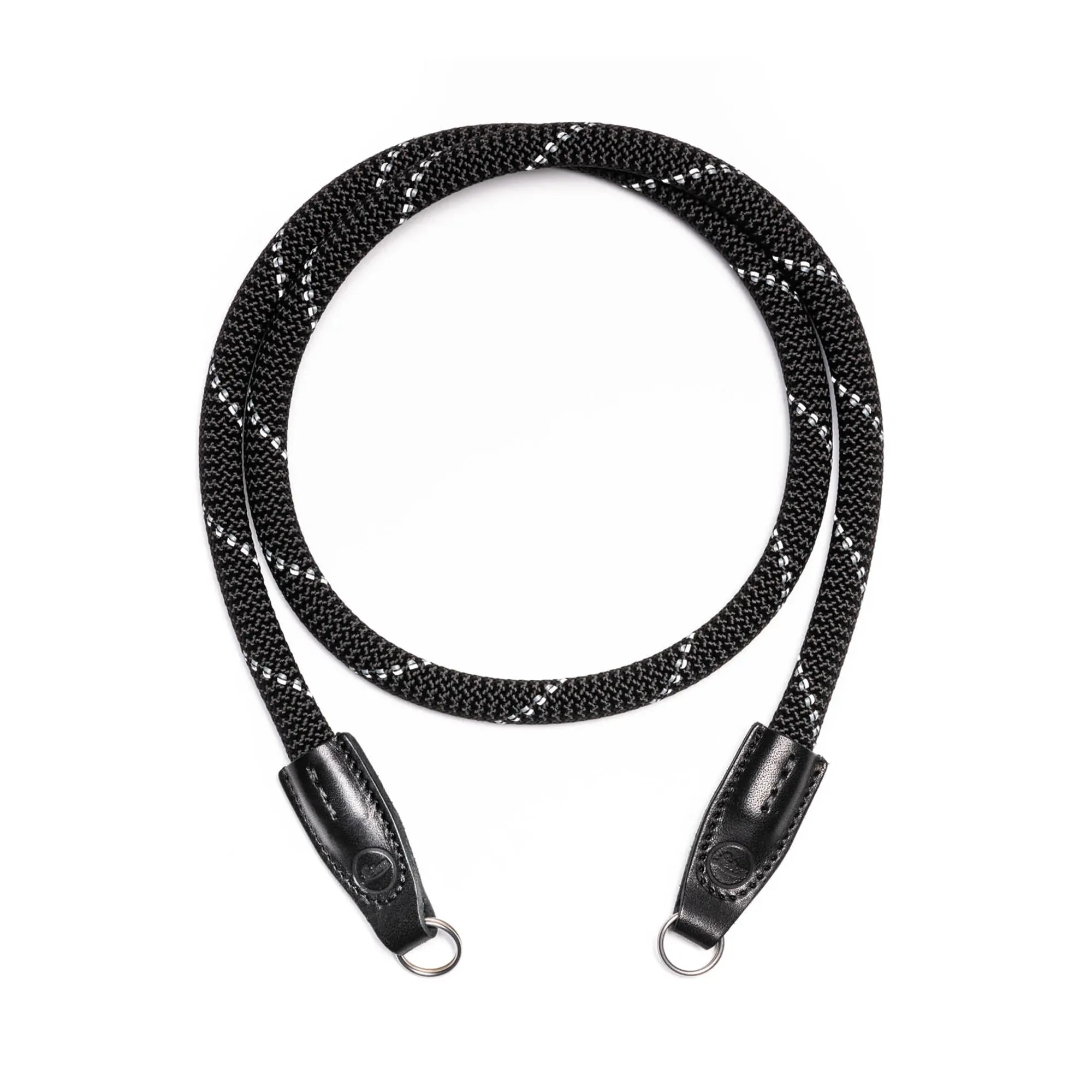 Mobile Grip Cooph Rope Camera Strap with Split Ring, 39.4" (100cm) - Black Reflective