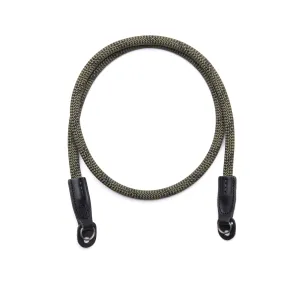 Cooph Rope Camera Strap with Split Ring, 39.4" (100cm) - Duotone Olive Gadget Holder Foldable Strap