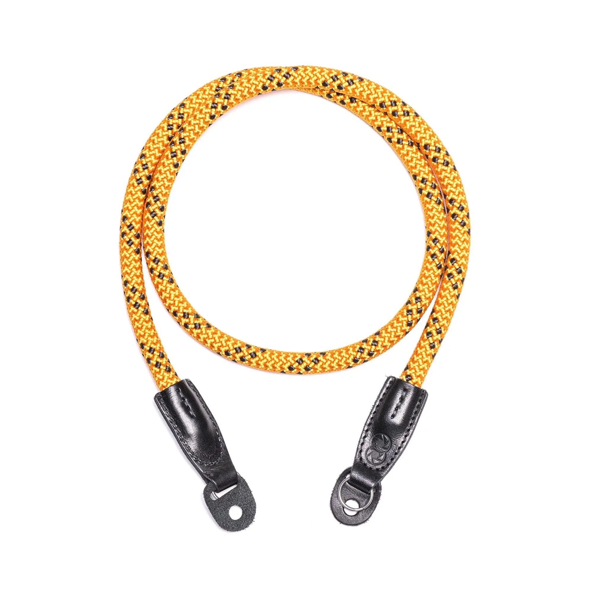 Cooph Rope Camera Strap with Split Ring, 45.3" (115cm) - Duotone Honey Wrist Wearing Tech Essentials
