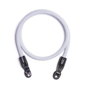 Poolside Phone Festival Cooph Rope Camera Strap with Split Ring, 51.2" (130cm) - Silver Gray