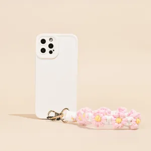 Phone Strap Crochet Flower Phone Strap Bundle - Pink Daisy
