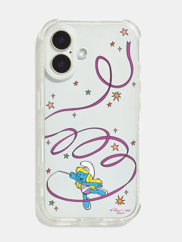 The Smurfs Ribbon Shock iPhone Case Shock Resistant Modern Grip