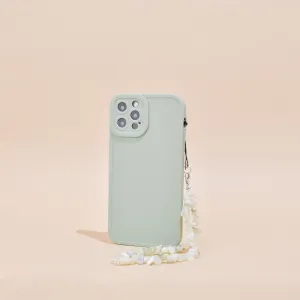 Lightweight Crystal Phone Strap - Lime