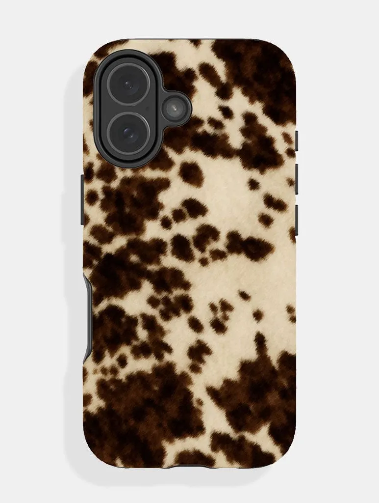 Portable Case Cow Print Ultra Protective iPhone Case