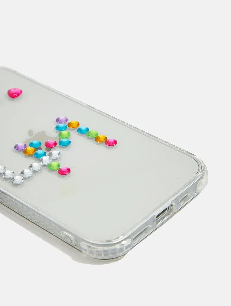 Customisable Gem Sticker Shock iPhone Case Soft Finish Durable Form